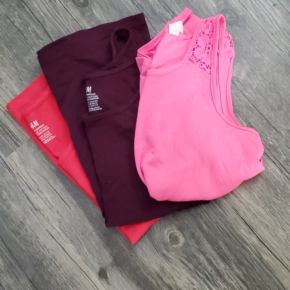 H&M tank tops 10-12